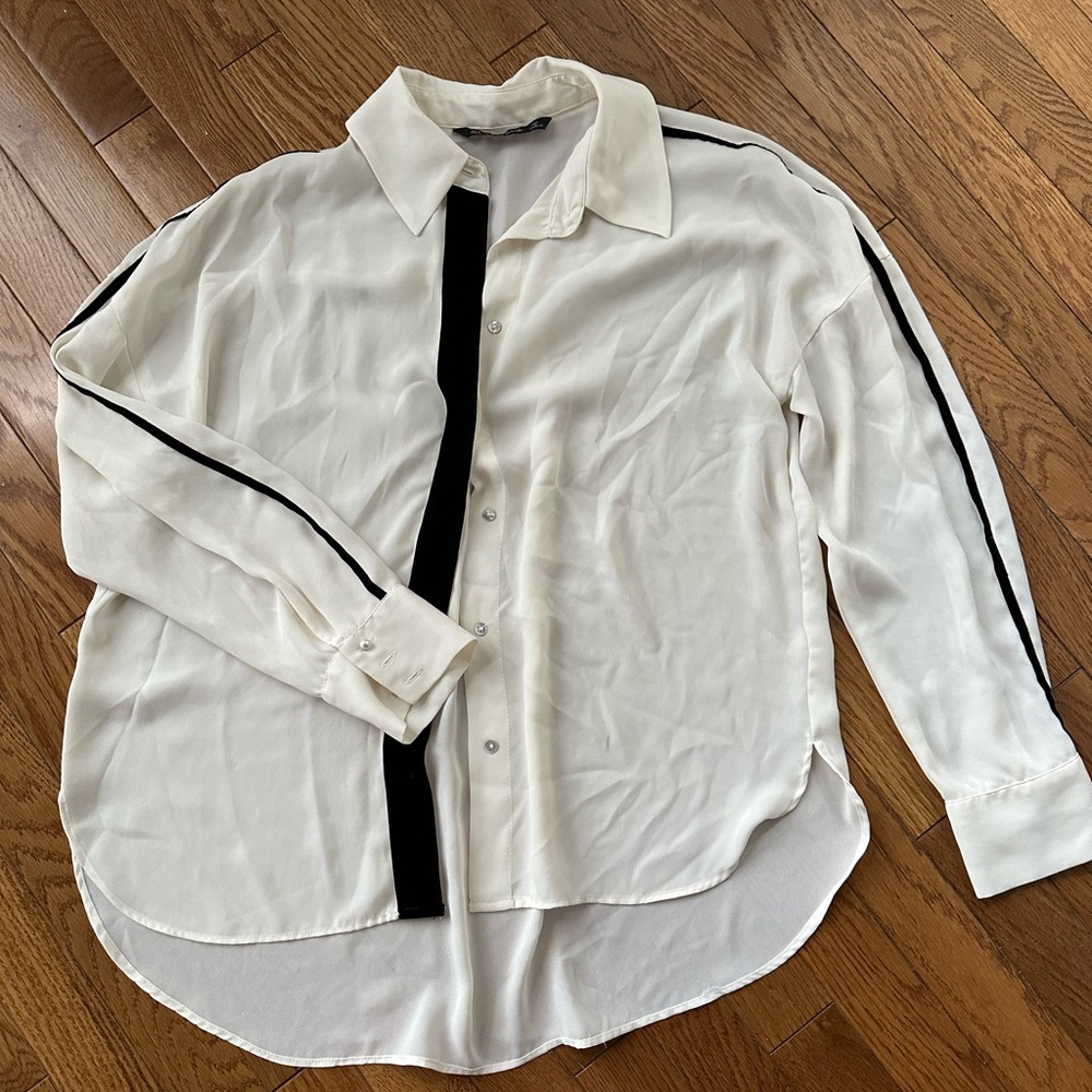 Morocco Zara Sheer Button Down
